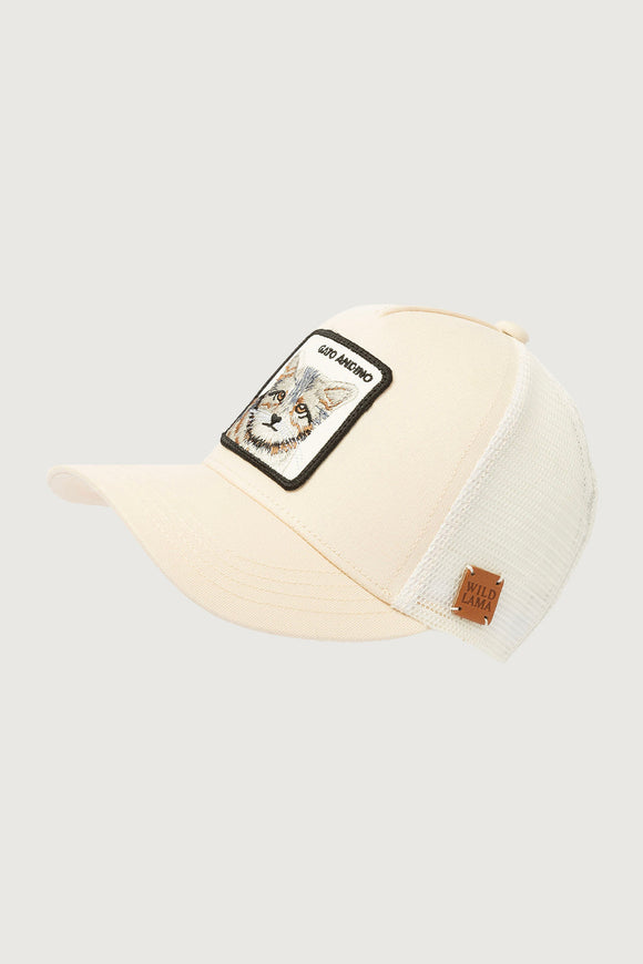 Jockey Gato Andino Algodón Orgánico Blanco Kids