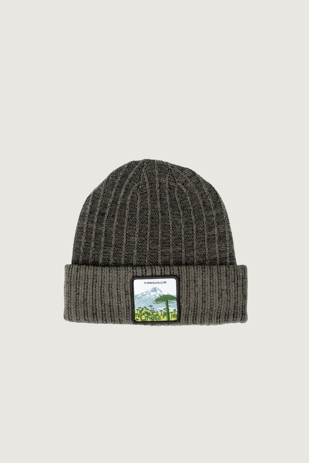 Gorro Conguillio Ribbed Reciclado Fit Medio Negro