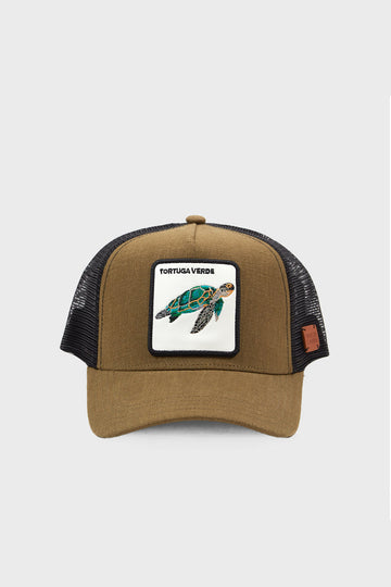 Jockey Tortuga Lino Verde Wild Lama