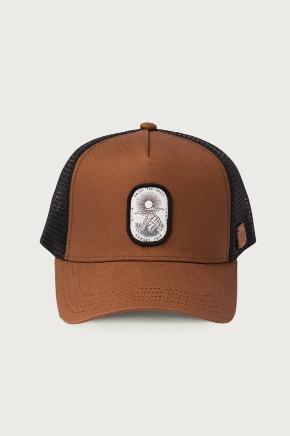 Jockey Ecuador Trucker Algodón Orgánico Café