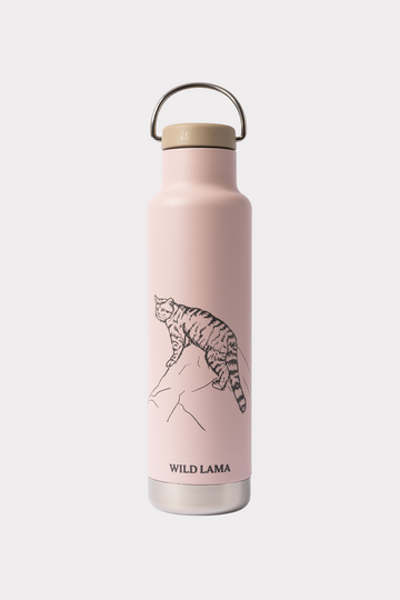 Botella Clásica Insulada Gato Andino x Klean Kanteen