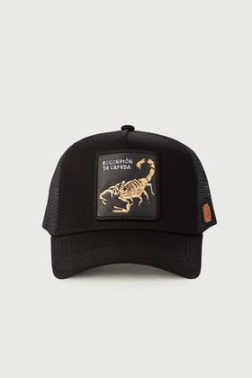 Jockey Escorpión Algodón Organico Negro