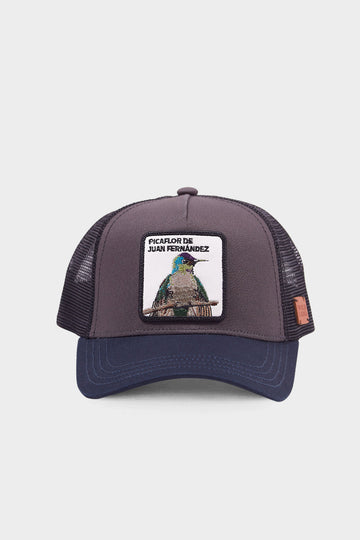 Jockey Picaflor Algodón Orgánico Gris Kids