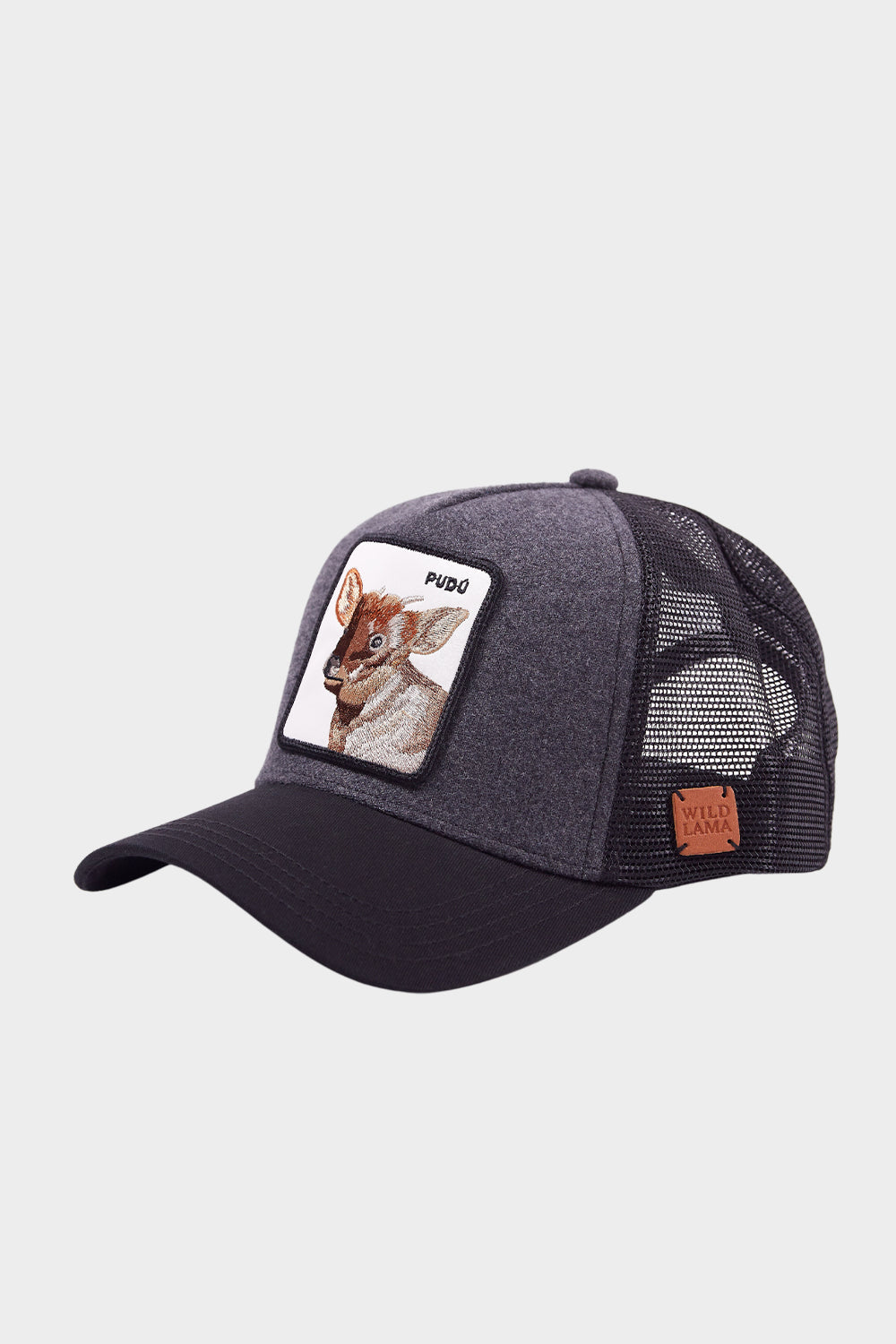 Jockey Animal Trucker Pudú Gris