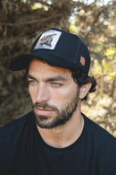 Jockey Zorro Chilote Algodón Orgánico Negro-4