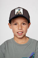 Jockey Picaflor Algodón Orgánico Gris Kids-2