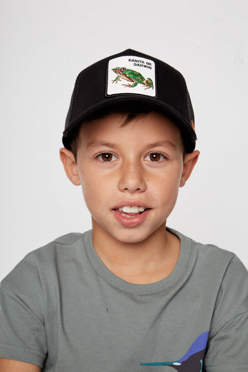 Jockey Ranita de Darwin Orgánico Negro Kids - 0