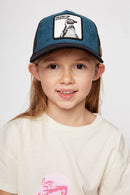 Jockey Pingüino Algodón Orgánico Petróleo Kids Wild Lama