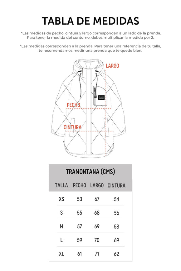 Parka Tramontana Reciclada Negra Mujer