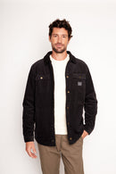 Chaqueta Cordero Orgánica Negra Hombre-1