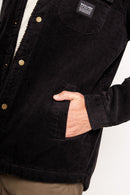 Chaqueta Cordero Orgánica Negra Hombre-4