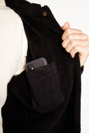 Chaqueta Cordero Orgánica Negra Hombre-5