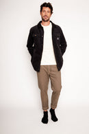 Chaqueta Cordero Orgánica Negra Hombre-2
