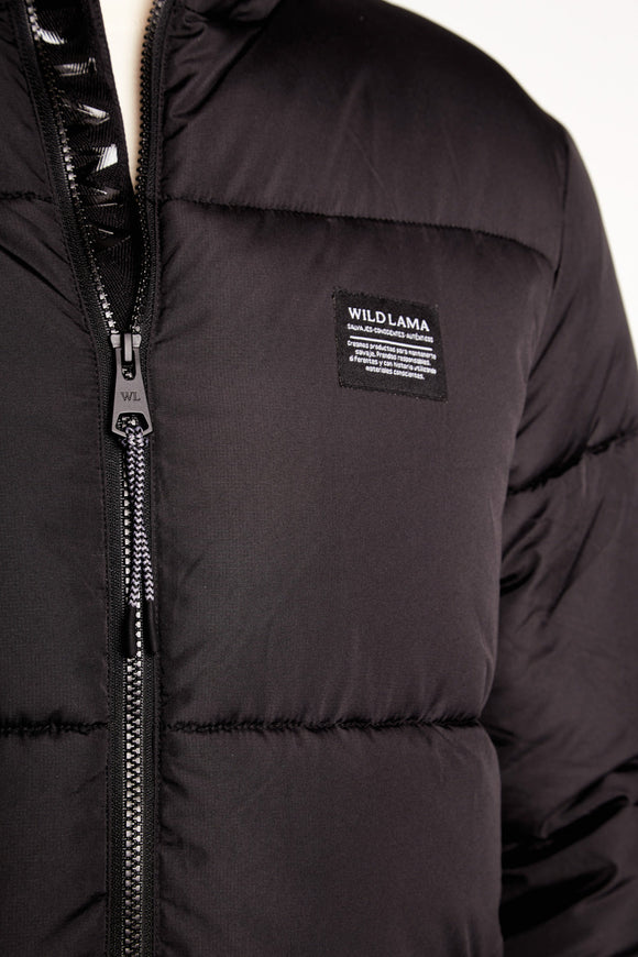 Parka Lauca Reciclada Negra Hombre