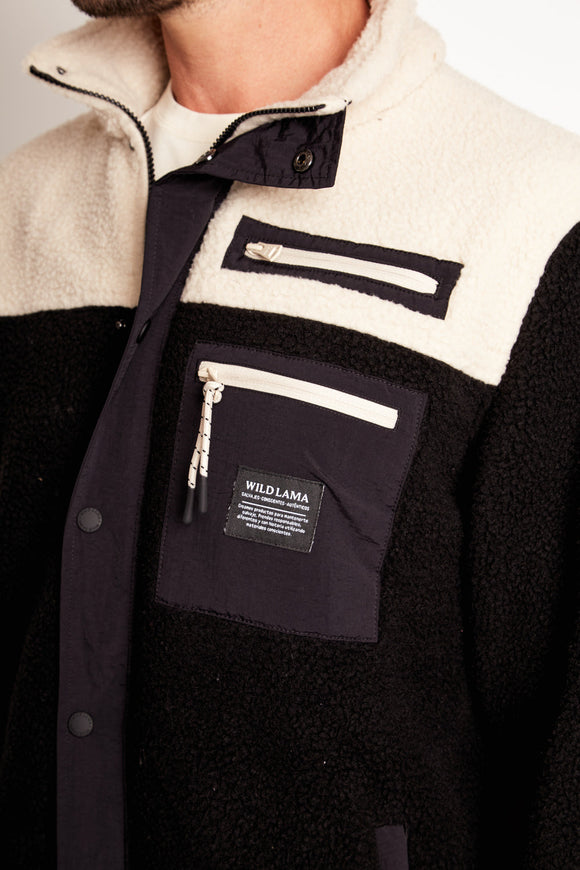 Polar Tambo Reciclado Negro Hombre