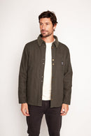 Chaqueta Ulmo Teddy Orgánica Verde Hombre-1