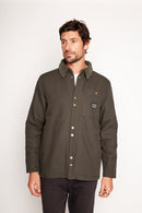 Chaqueta Ulmo Teddy Orgánica Verde Hombre-2