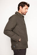 Chaqueta Ulmo Teddy Orgánica Verde Hombre-3