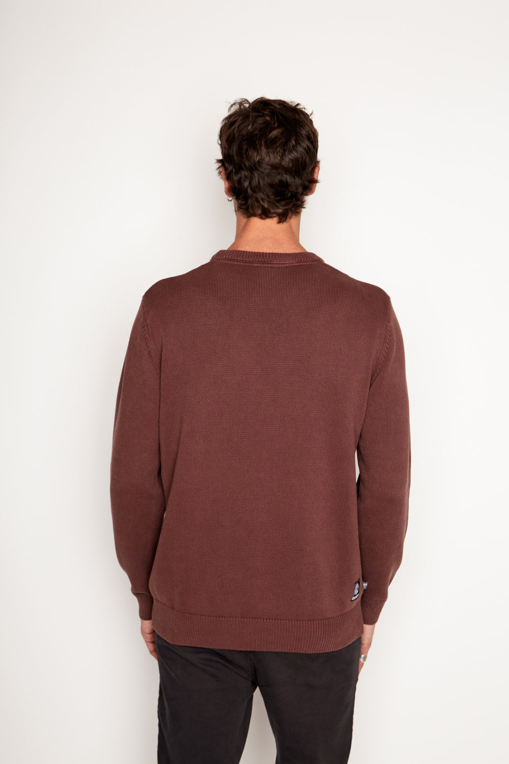 Sweater Tros Orgánico Burdeo Hombre