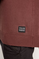 Sweater Tros Orgánico Burdeo Hombre-3