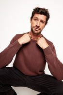 Sweater Tros Orgánico Burdeo Hombre-2