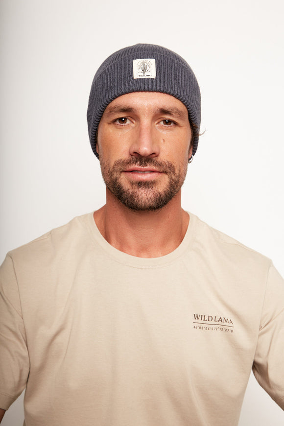 Gorro Greg Fibras Naturales Azul