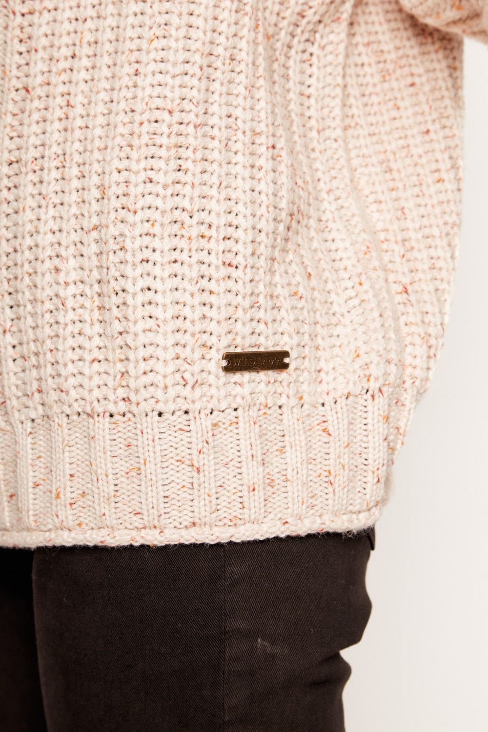 Sweater Treguaco Orgánico Beige Mujer