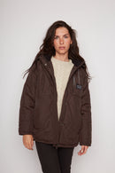Parka Tramontana Reciclada Café Mujer-2