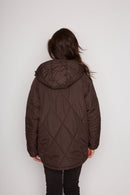 Parka Tramontana Reciclada Café Mujer-8