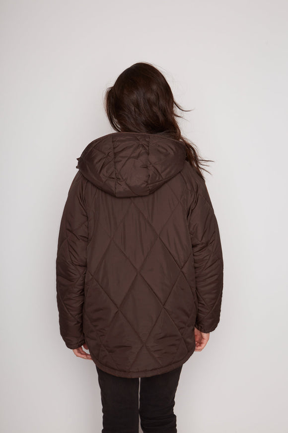 Parka Tramontana Reciclada Café Mujer
