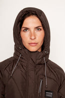 Parka Tramontana Reciclada Café Mujer-7