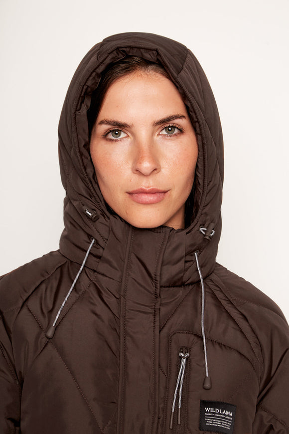 Parka Tramontana Reciclada Café Mujer