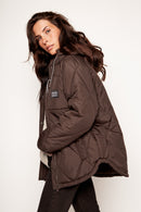 Parka Tramontana Reciclada Café Mujer-4