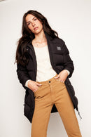 Parka Super Essential Puffa Reciclada Negra Mujer-5