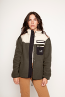 Polar Tambo Reciclada Verde Militar Mujer-1