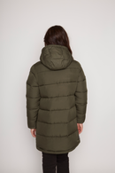 Parka Super Essential Puffa Reciclada Verde Mujer-6