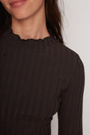 Polera Opalo Orgánica Grafito Mujer-4