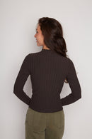 Polera Opalo Orgánica Grafito Mujer-5