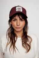 Jockey Gato Andino Ripstop Algodón Orgánico Burdeo-5