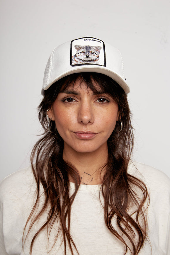 Jockey Gato Andino Lino Blanco