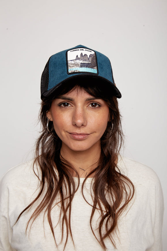 Jockey Torres del Paine Cotelé Petróleo