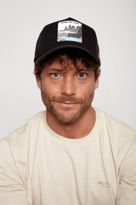 Jockey Torres del Paine Algodón Orgánico Negro - 0