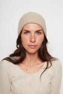 Gorro Cabos Reciclado Beige-1