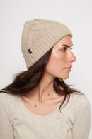 Gorro Cabos Reciclado Beige-6