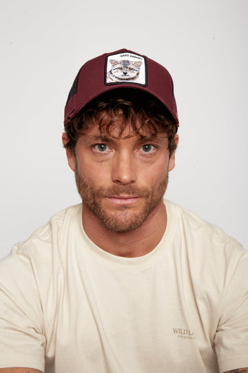 Jockey Gato Andino Ripstop Algodón Orgánico Burdeo - 0