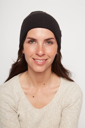 Gorro Ruta Reciclado Negro - 0