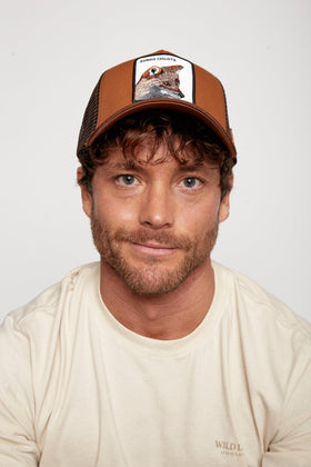 Jockey Zorro Chilote Algodón Orgánico Café - 0