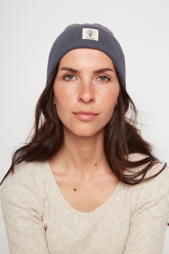 Gorro Greg Fibras Naturales Azul