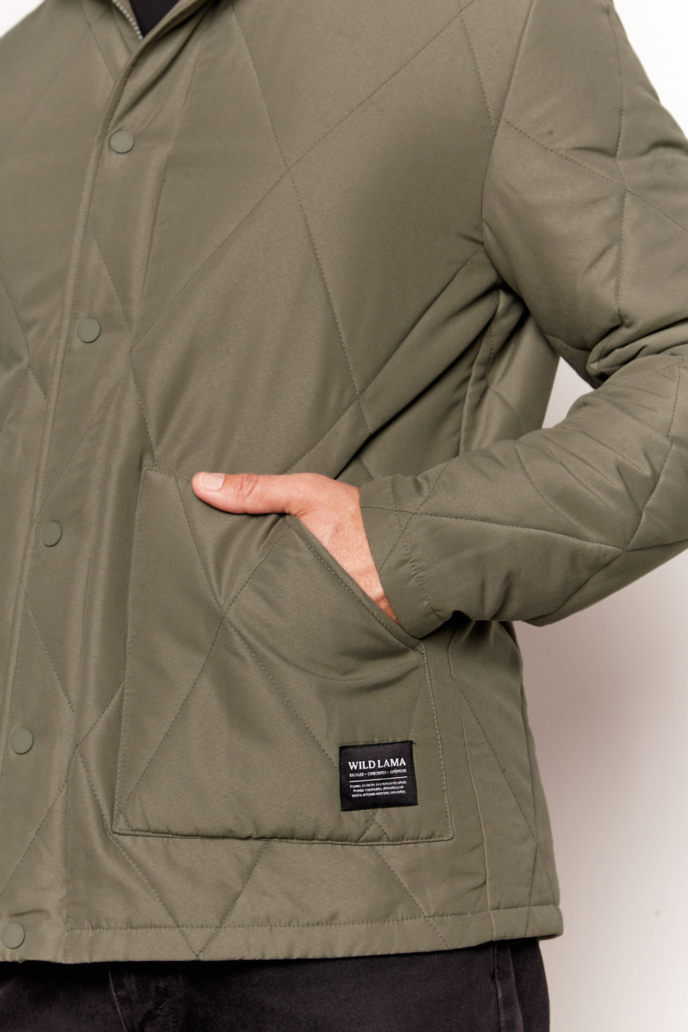 Parka Guaco Reciclada Verde Hombre