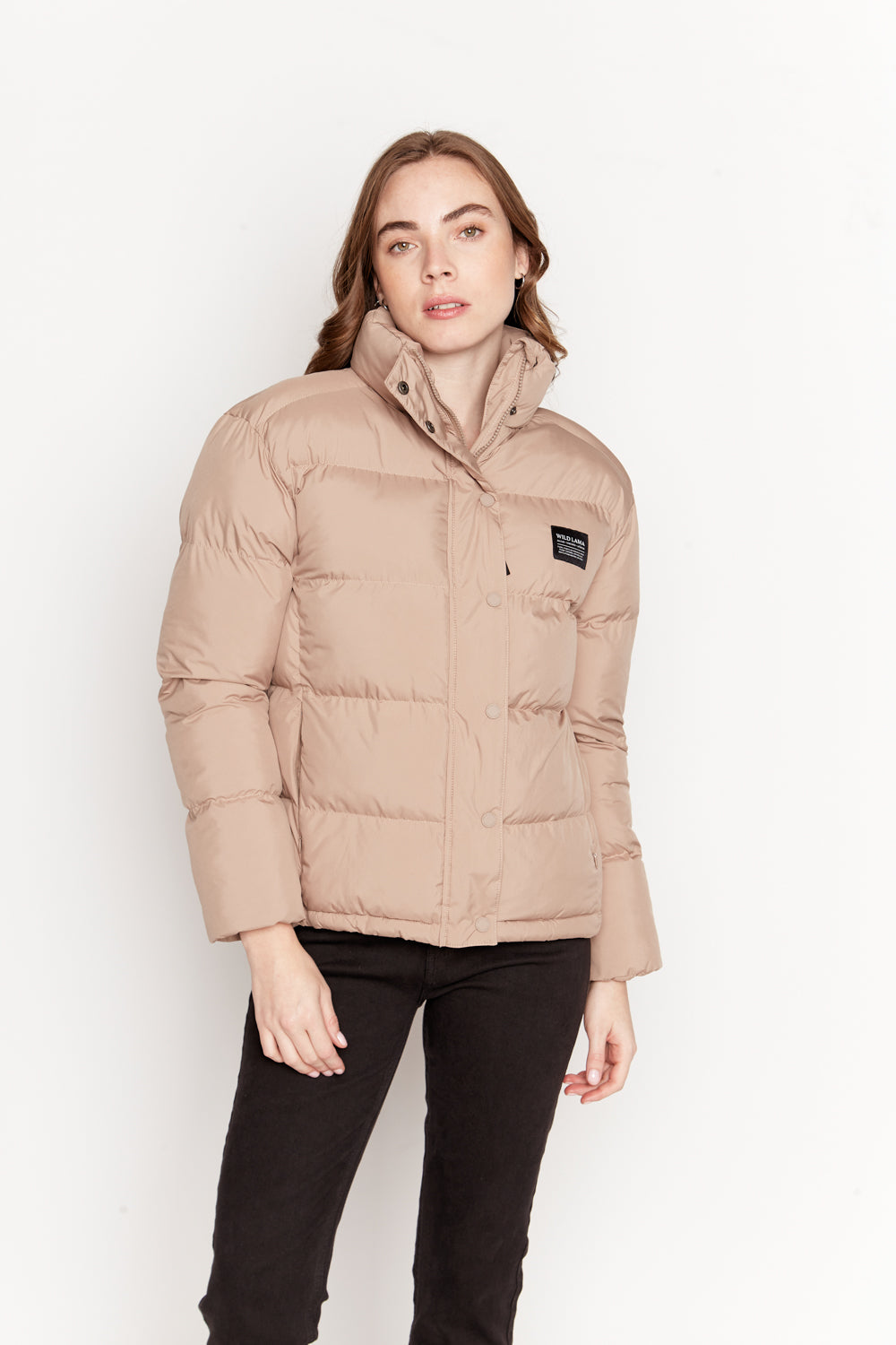 Parka Essential Reciclada Taupe Mujer